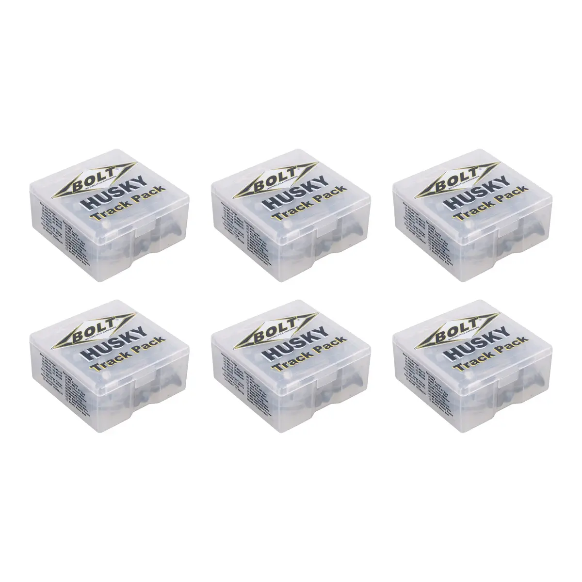 Bolt Husky Track Pack - 6 Kits In Pop Display 1