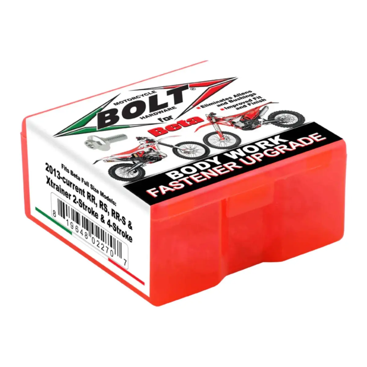 Bolt Body Work Fastener Kit Beta 1