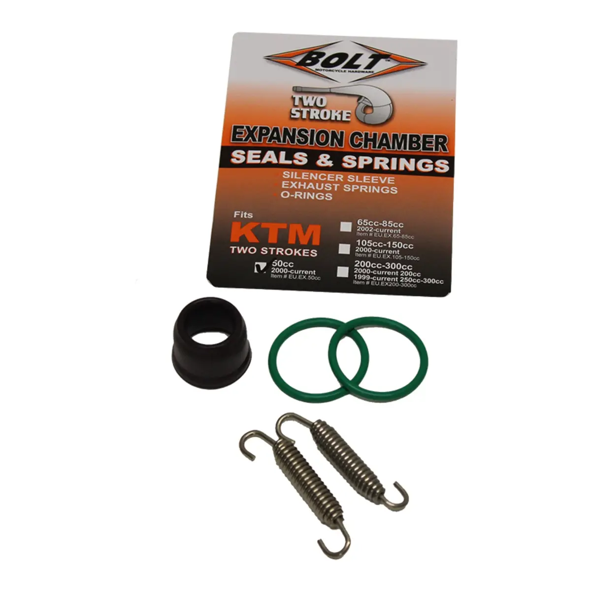 Bolt Exhaust O-Ring Pack Ktm 50Sx '02-Onwards 1