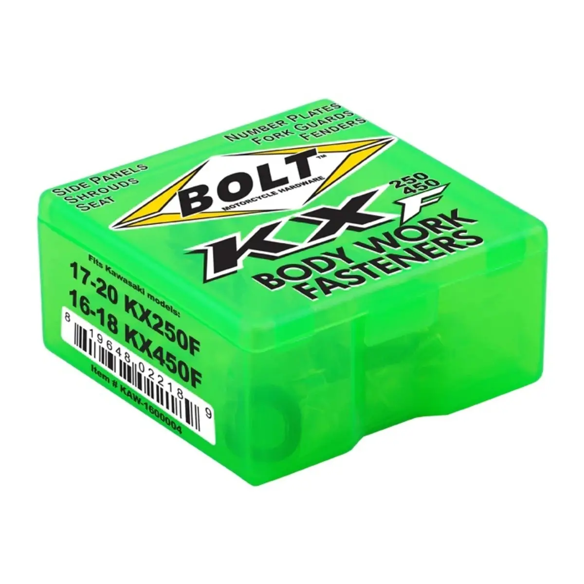 Bolt Body Work Fastener Kit Kawasaki Kx450f '16-'18 / Kx250f '17-'20 1