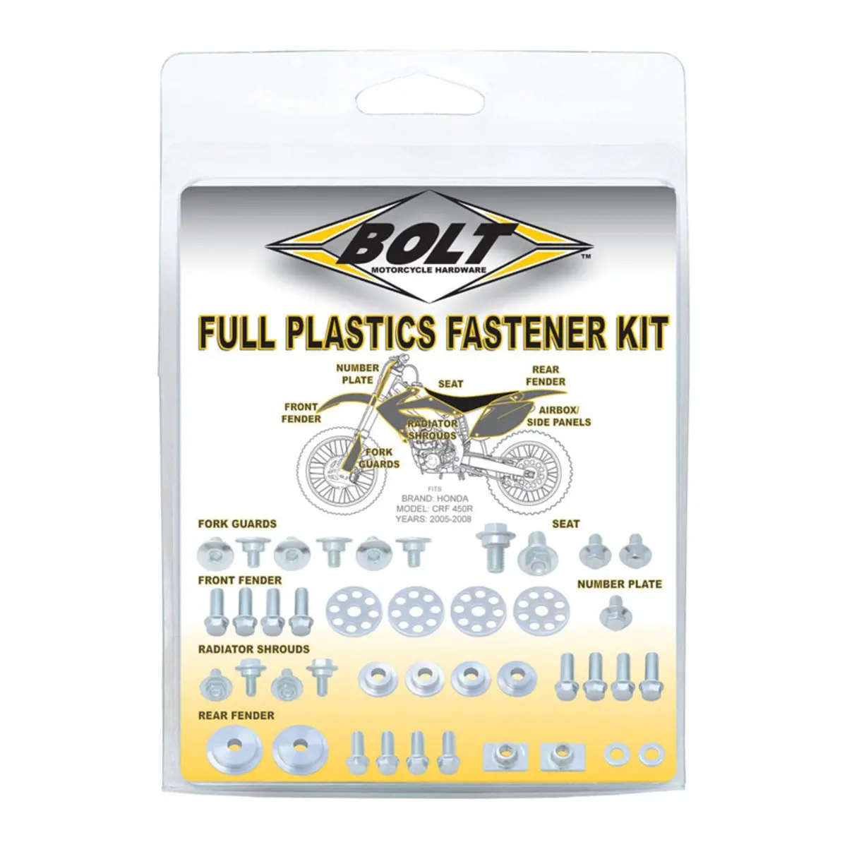 Bolt Body Work Fastener Kit Ktm 85Sx '03-'12 1