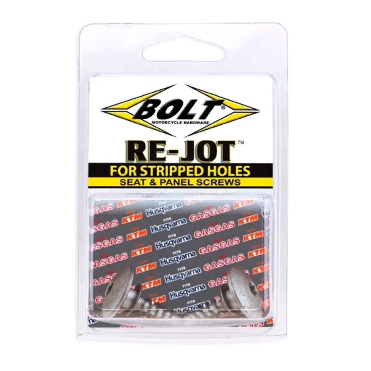 Bolt Re-Jot Seat & Panel Screws - For Stripped Holes In Plastics 1