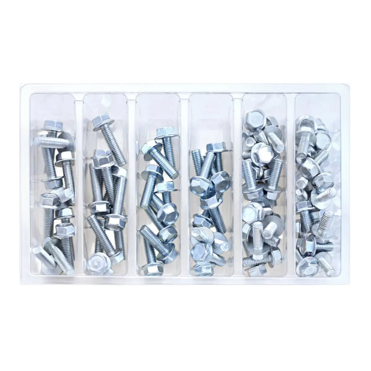 Bolt Workshop Service Kit: M6 10Mm Hex Flange Bolt 1