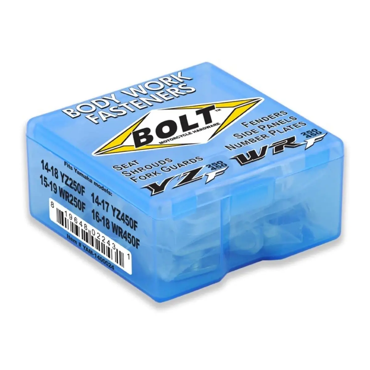 Bolt Plastics Fastener Kit Yamaha Yz250f/450F '14-'17 1