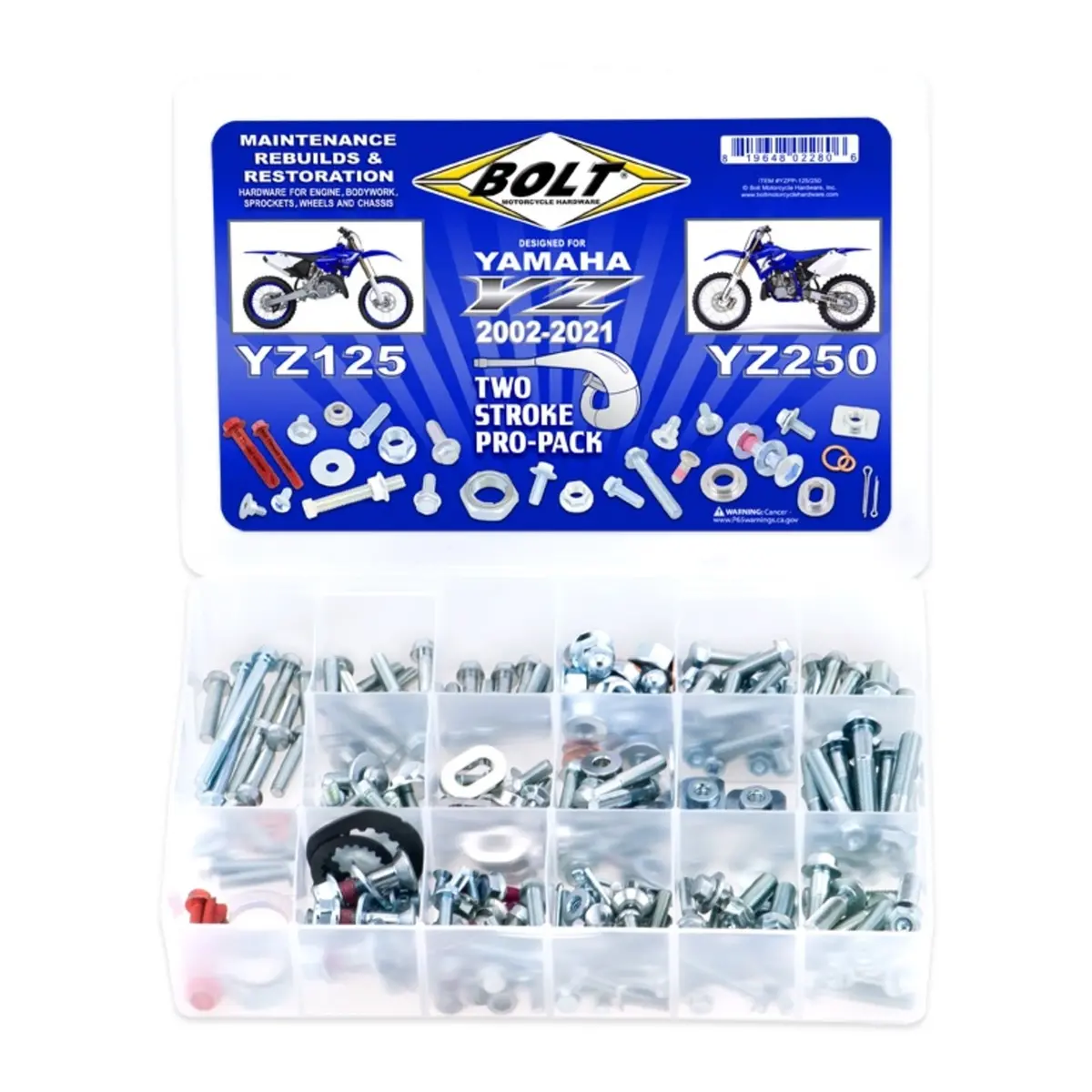 Bolt 2-Stroke Pro Pack For Yamaha Yz125/250 ('02-'21) 1
