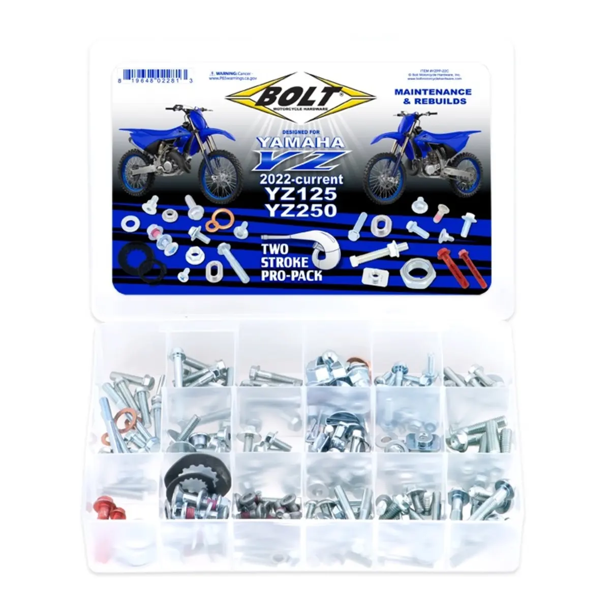 Bolt 2-Stroke Pro Pack For Yamaha Yz125/250 ('22-Current) 1