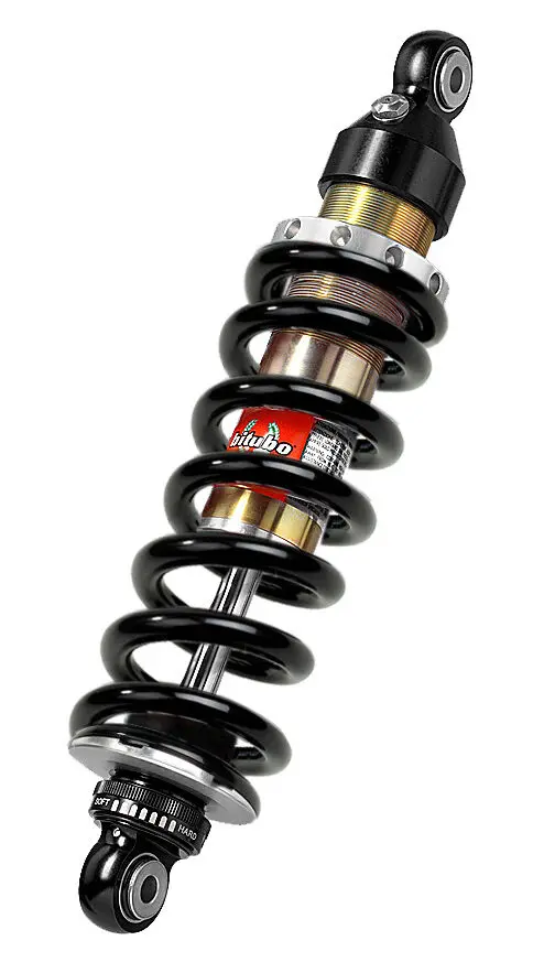 Bitubo Xze02 - Rear Mono Shock - Black Spring [Adjustable: Preload, Rebound] 1