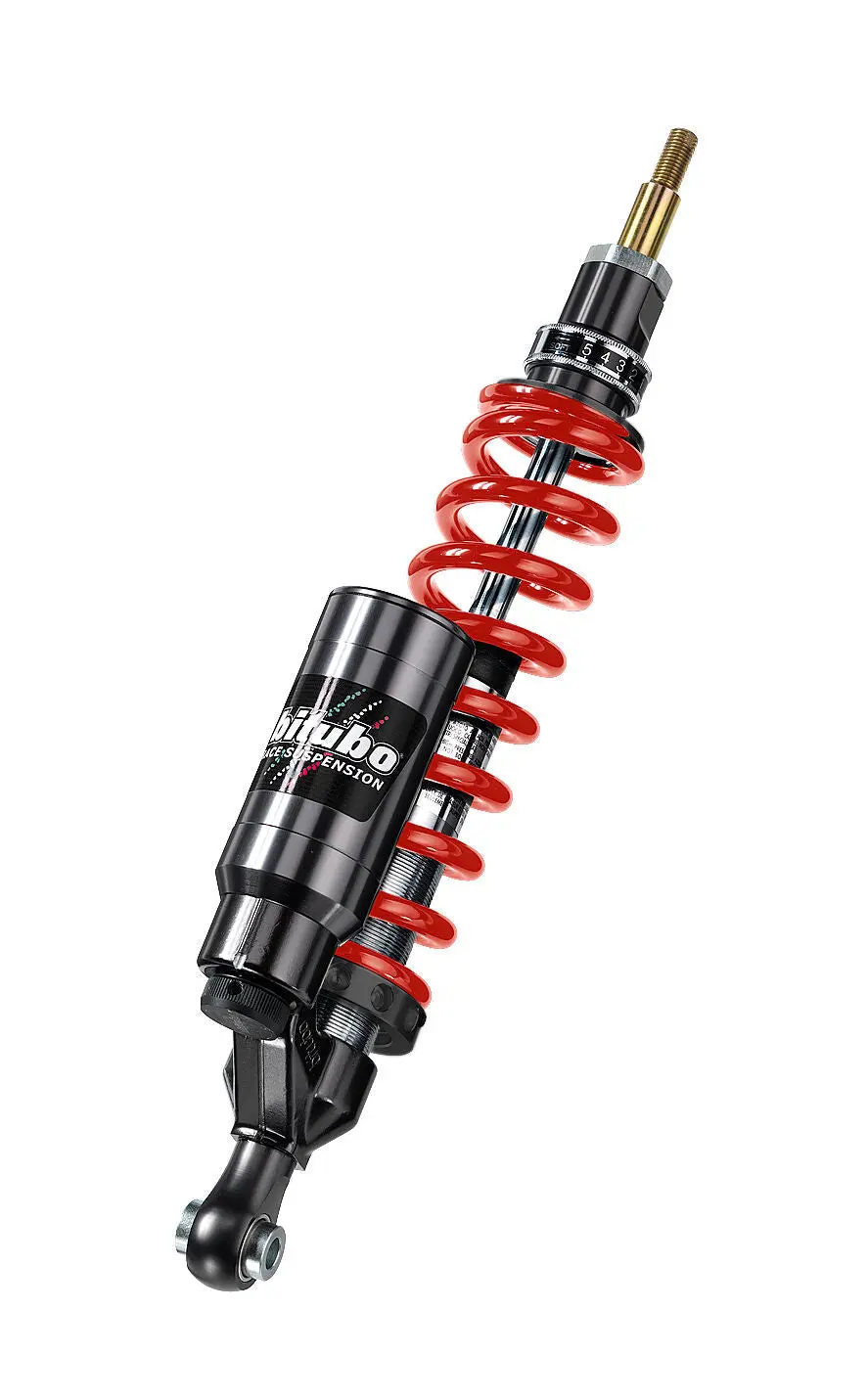 Wat11 - Front Mono Shock - Red Spring [Adjustable: Preload, Rebound, Compression, Length] 1
