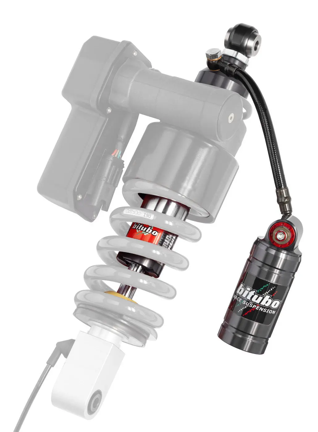 Bitubo Vxu90 - Rear Mono Shock - No Spring [Adjustable: Preload, Rebound, High & Low Compression] 1