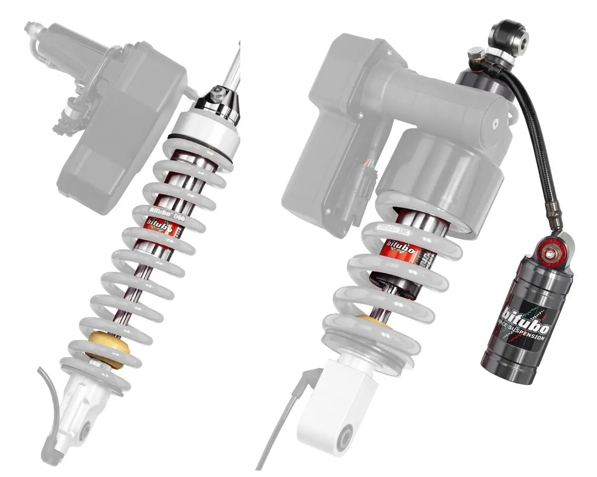 Bitubo Vku00 - Front & Rear Mono Shock Kit - No Spring [Adjustable: Preload, Rebound, High & Low Compression] 1