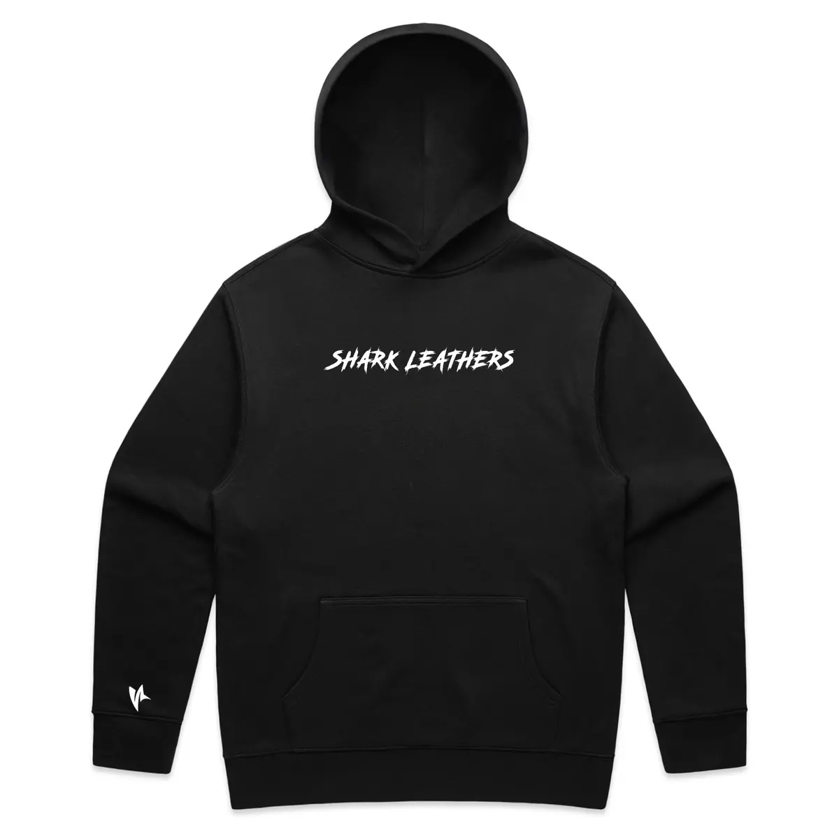 Shark Base Hoodie - Black/White 1