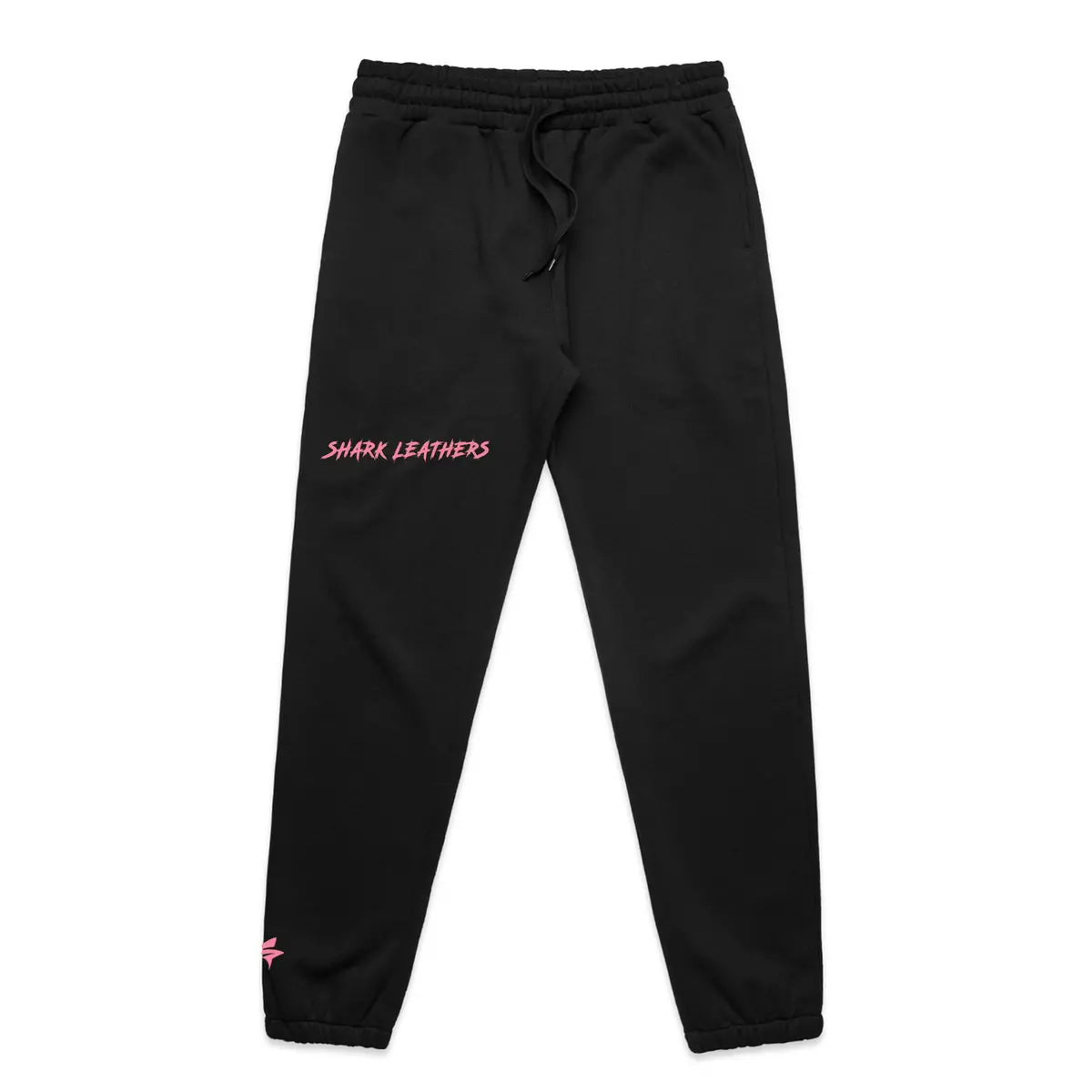 Shark Base Trackies - Black/Pink 1