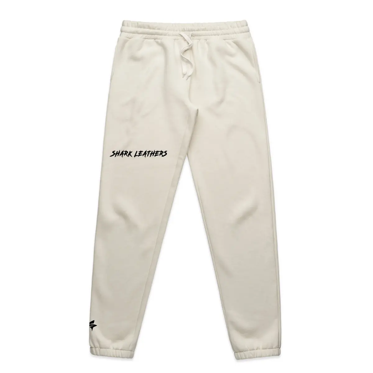Shark Base Trackies - Bone/Black 1