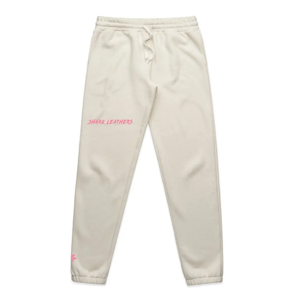 Shark Base Trackies - Bone/Pink 1