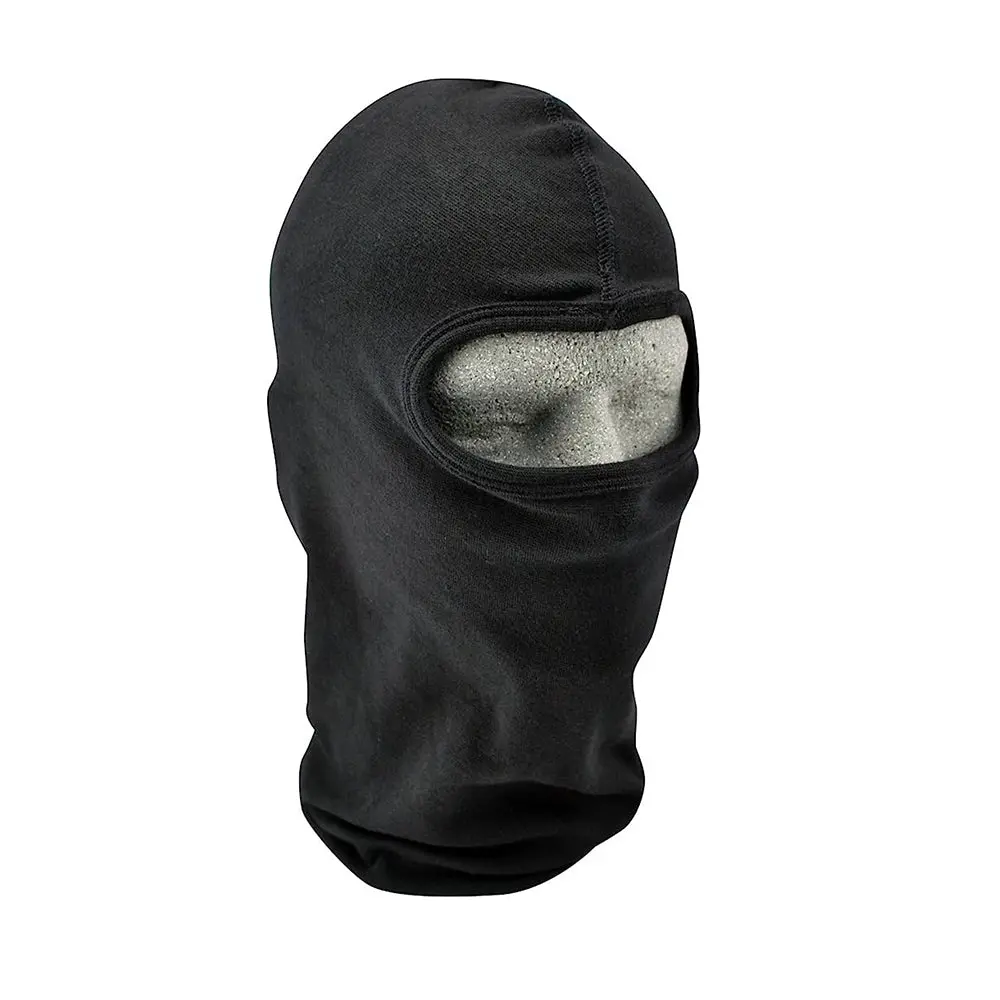 Wbn114 - Zan Headgear Balaclava - Nylon  Solid Black 1