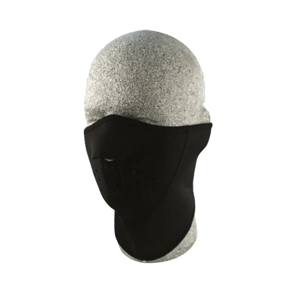 Neoprene Face Masks - Black 3 Panel 1