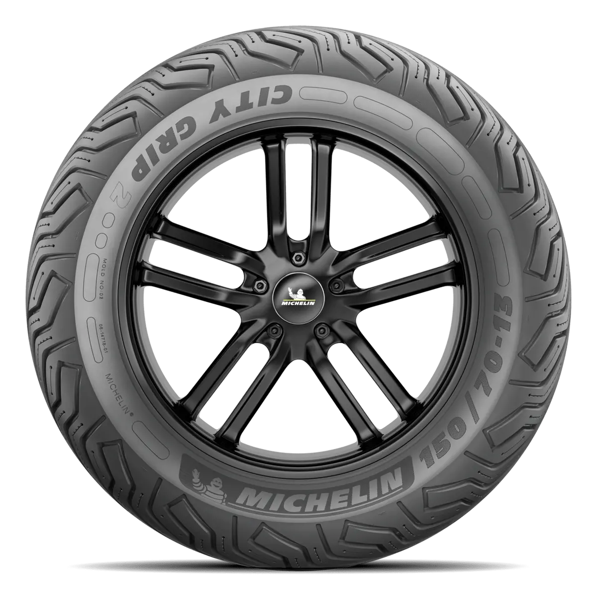 Michelin City Grip 2 Rear Tyre 130/70-16 61P Tubeless 2