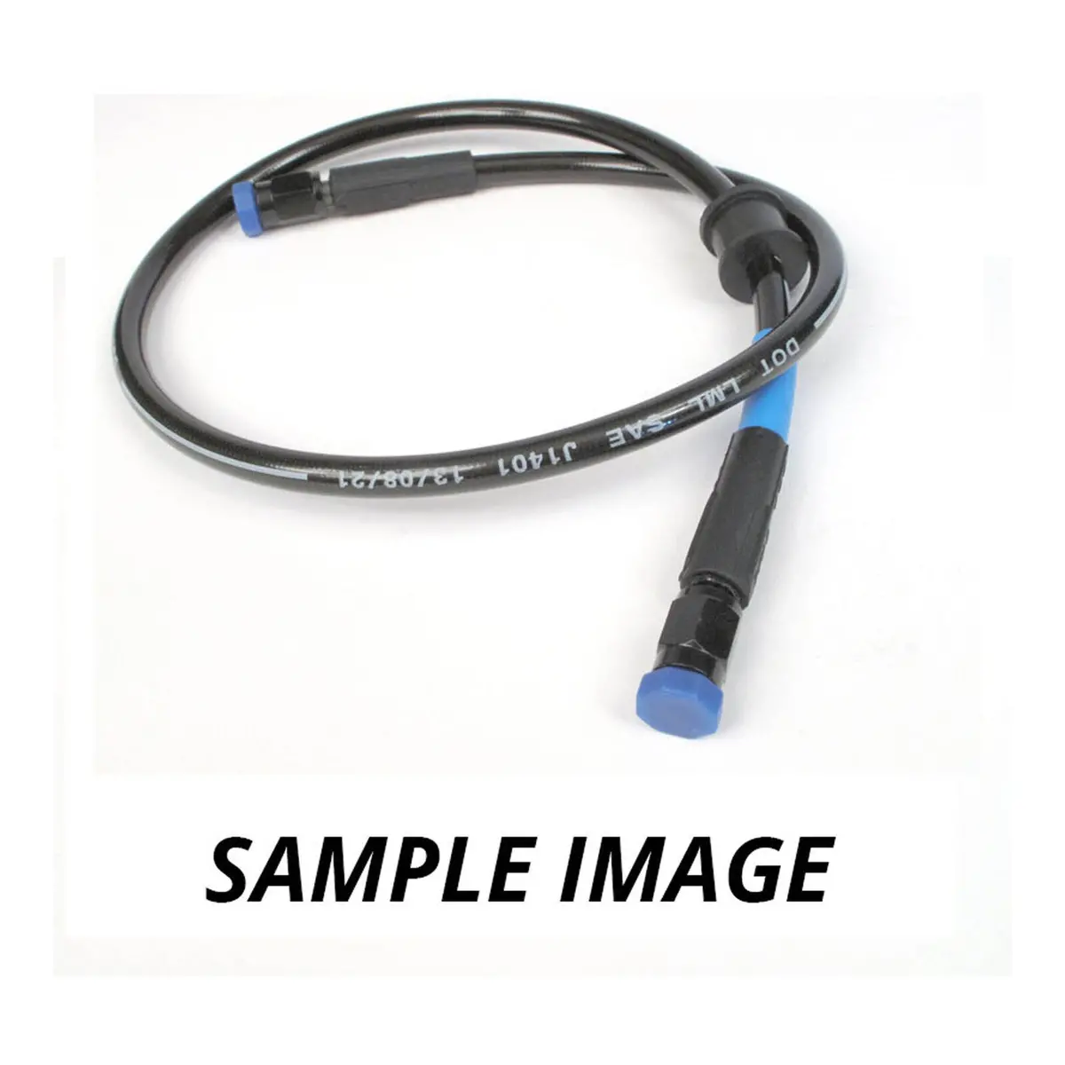 Whites Premade Brake Line - 1150Mm - (Dark Smoke) 1