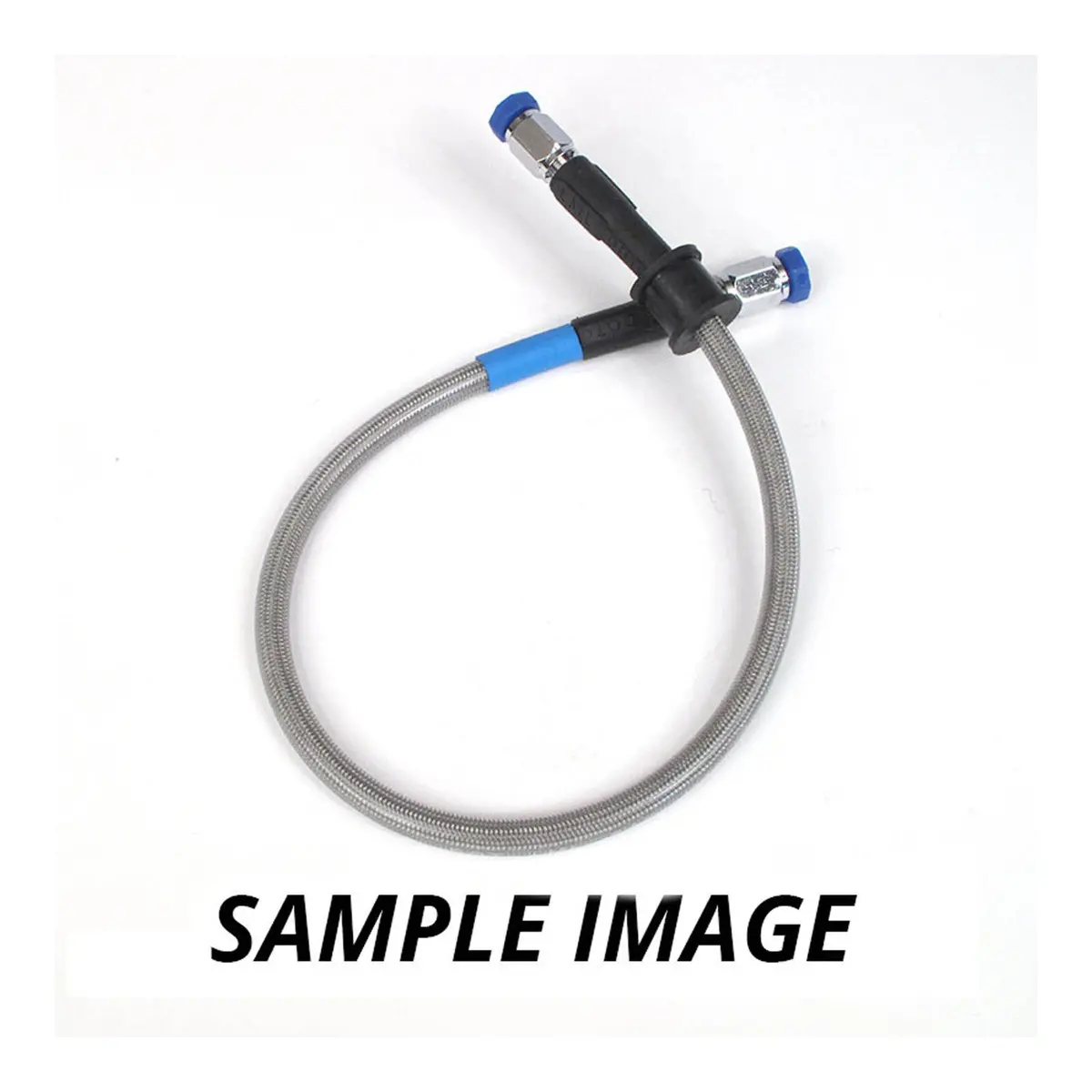 Whites Premade Brake Line - 1250Mm - (Chrome) 1