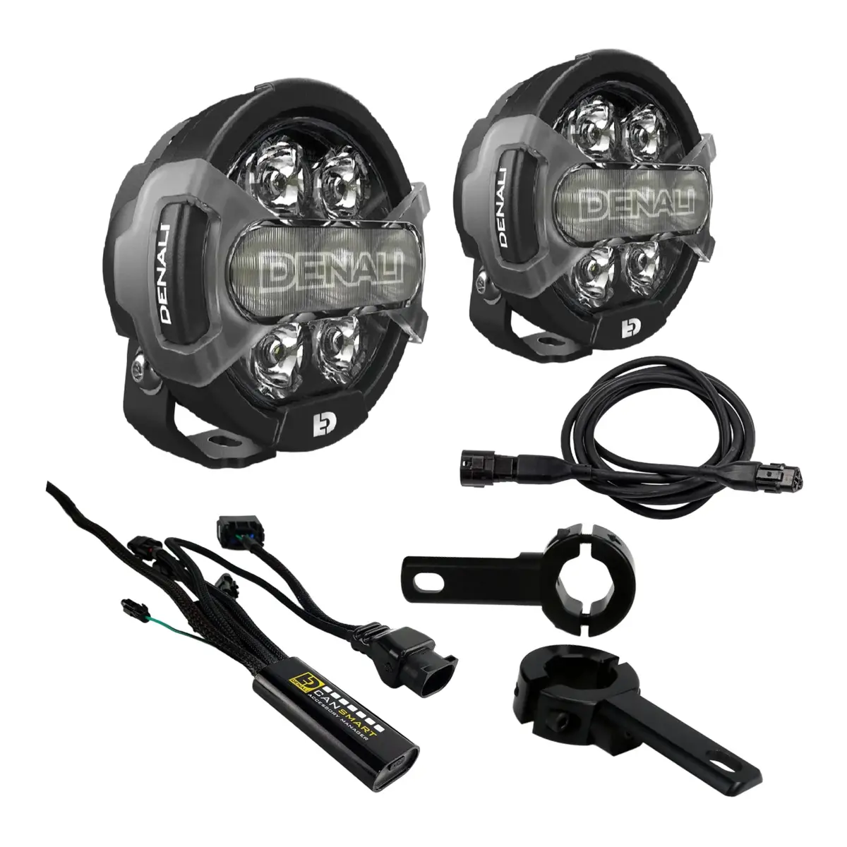 Denali D7 Pro Crash Bar Bundle - Bmw K1600 / R Ninet 1