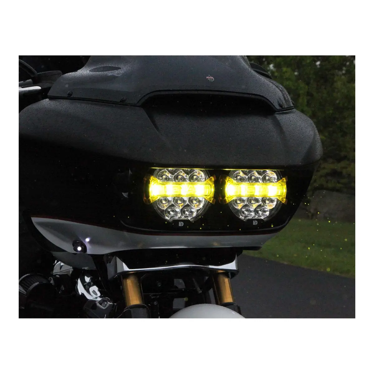 Denali Hd Road Glide Head Light Packaged Kit 2