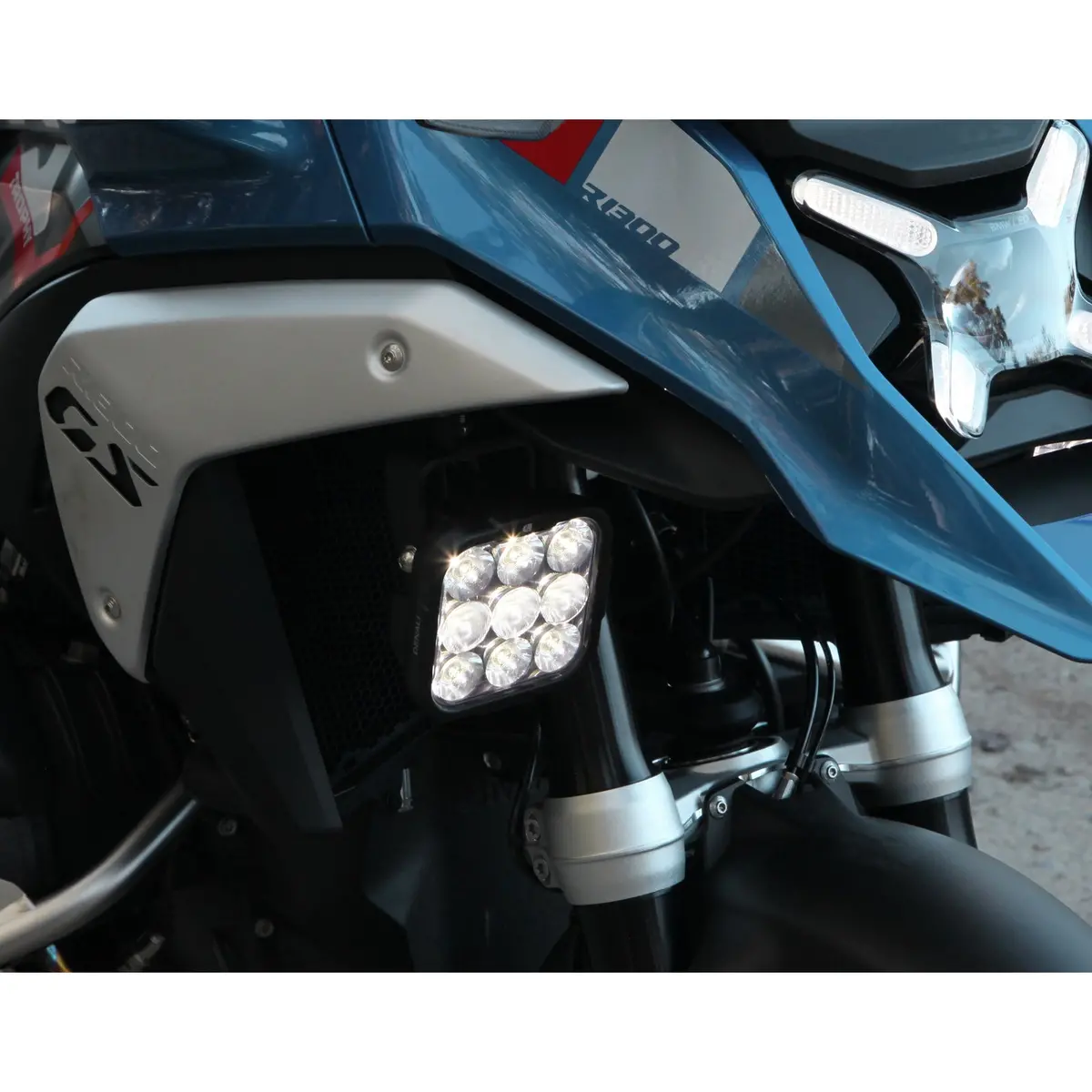 Denali Dl9 Driving Light - Datadim Technology, 9-Led, Elliptical Hybrid Beam 2