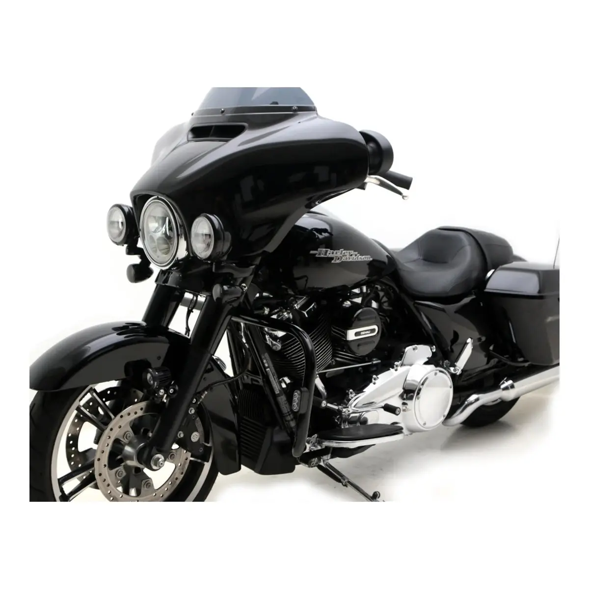 Soundbomb V-Twin Air Horn With Cover And Harness - Chrome 2