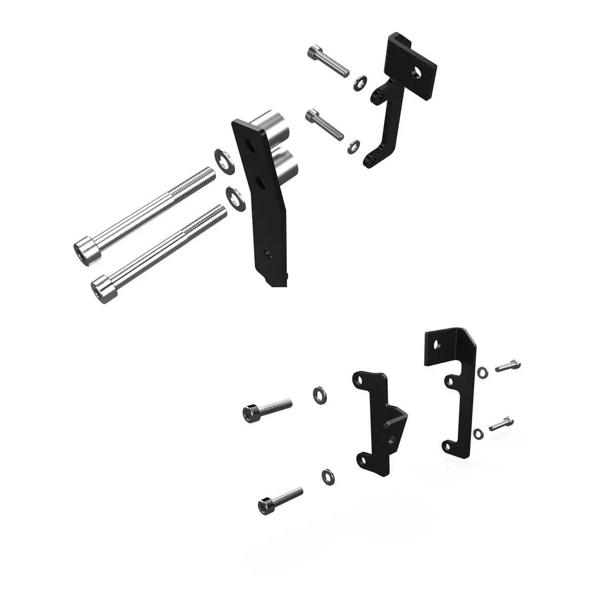 Denali Compact Horn Mount Bracket Bmw R1200gs/Gsa With M8 Fairing Bolts 1