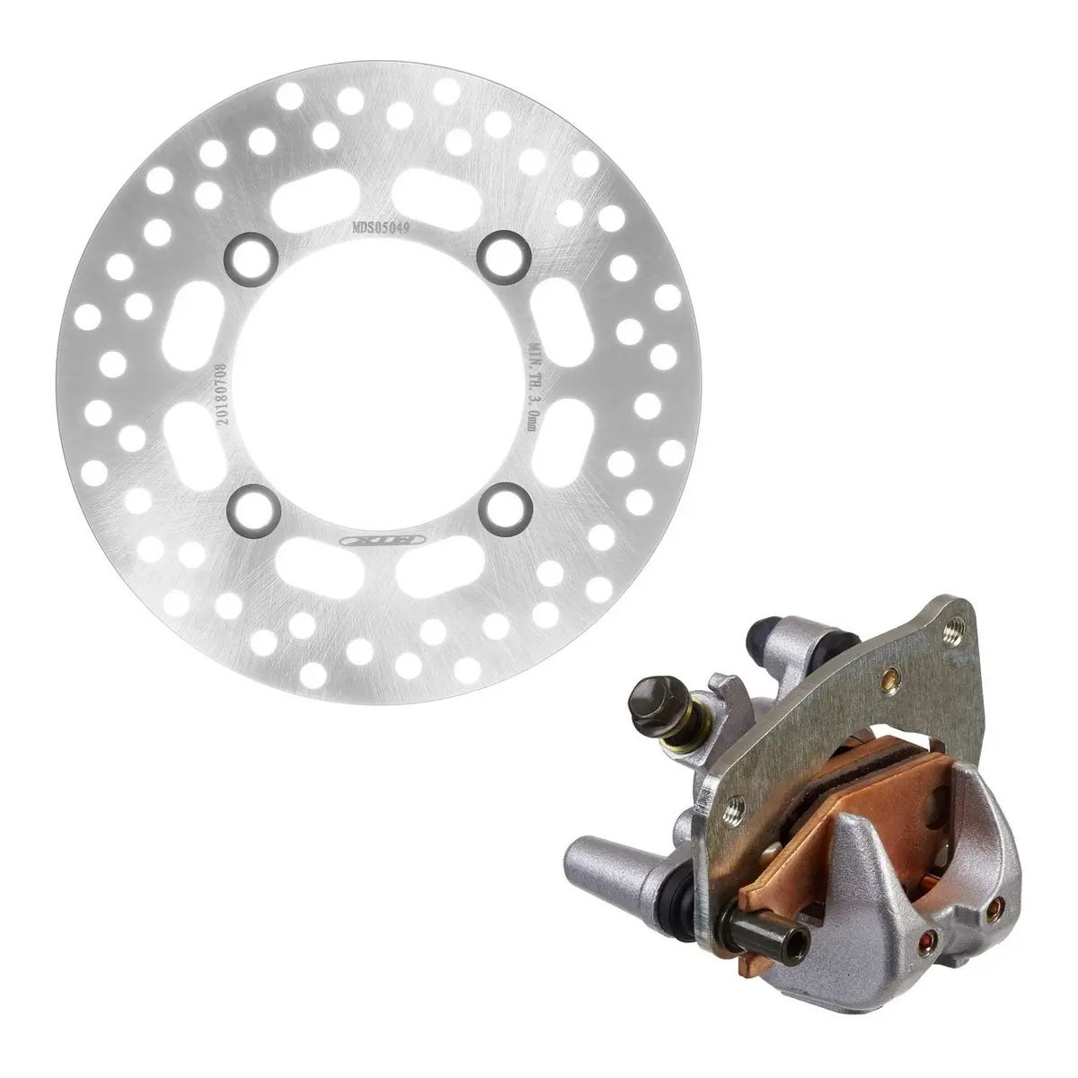 Brake Caliper & Disc Kit - Atv Suzuki Lta450/700 Front Right 1