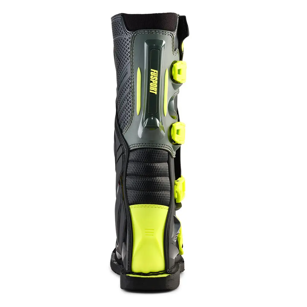 Fusport Dirt Pilot 2 Black/Gray/Fluro Boots 3