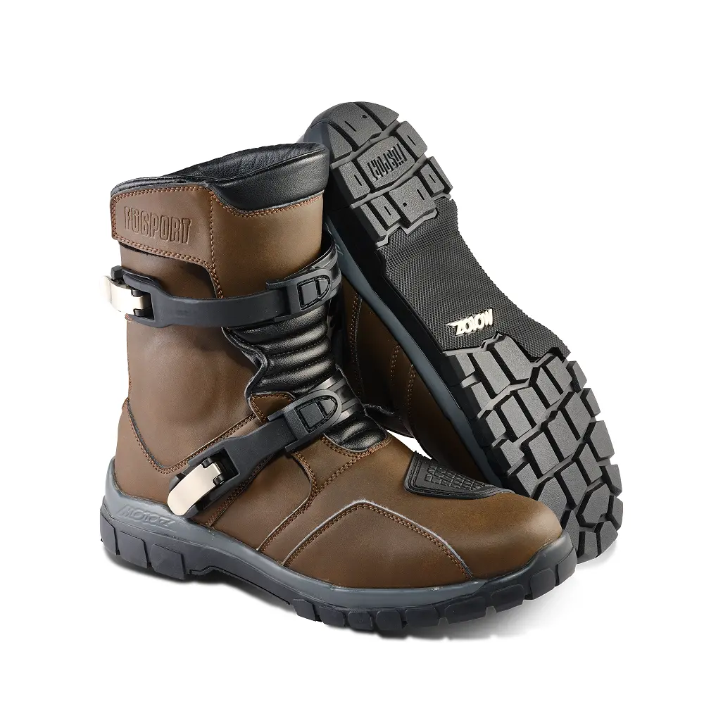Fusport Gibson X Motoz Brown Boots 1