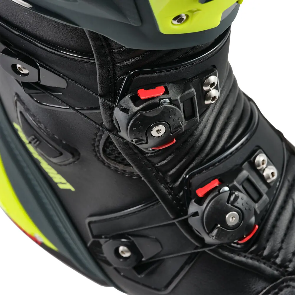 Fusport Xr1 Xtreme R Black/Grey/Hiviz Yellow Boots 3