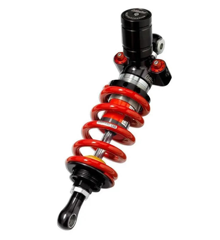 Bitubo Xxt61 - Rear Mono Shock - Red Spring [Adjustable: Preload, Rebound, Compression] 1