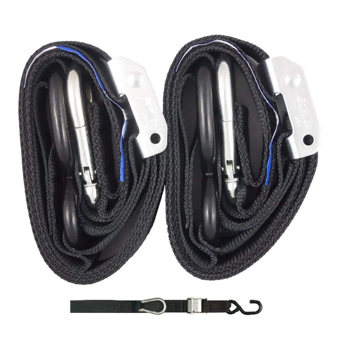 Gorillas Grip Tie Down 38Mm S-Hook - Black / Black Loop 1