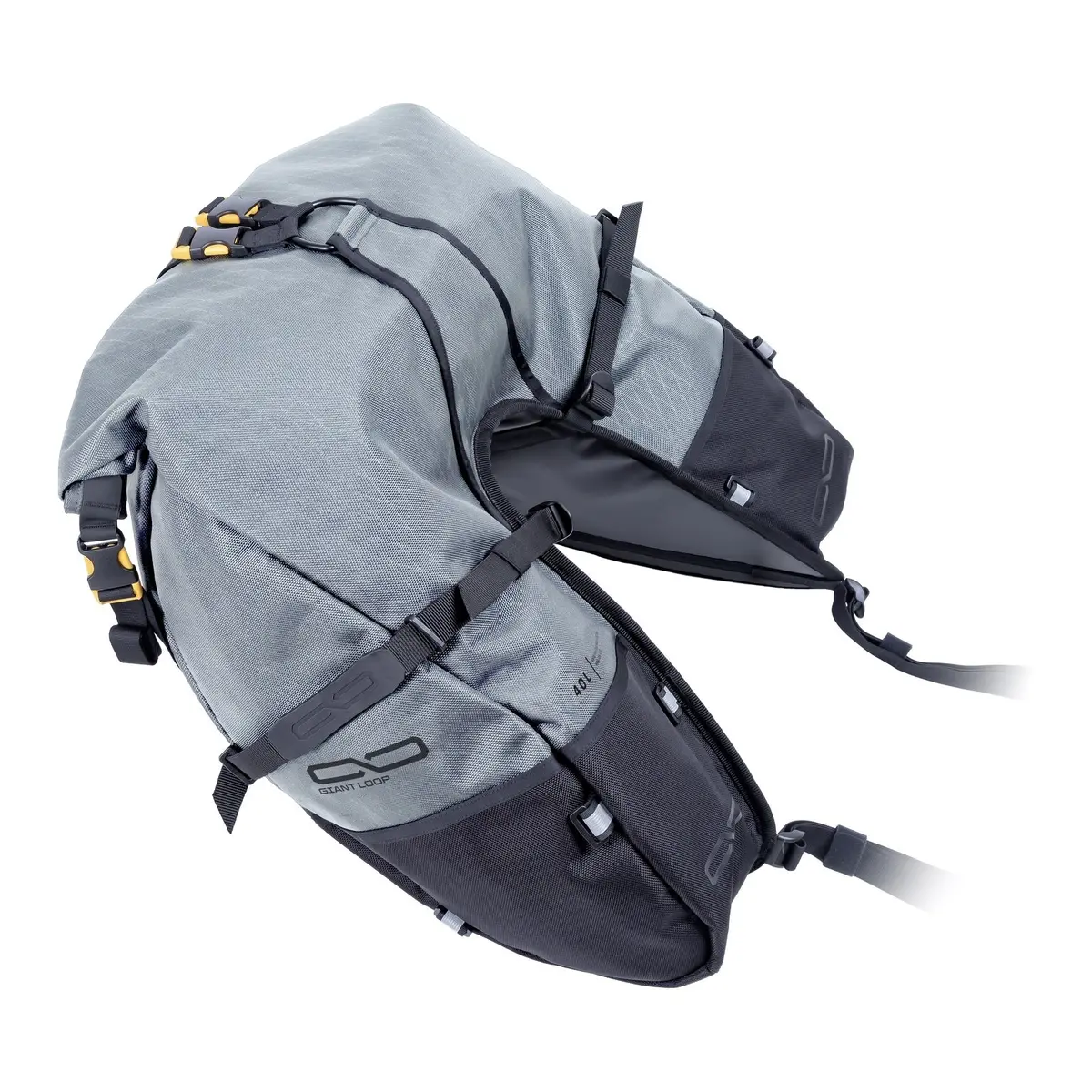 Giant Loop Coyote Saddlebag '26 - Grey 1