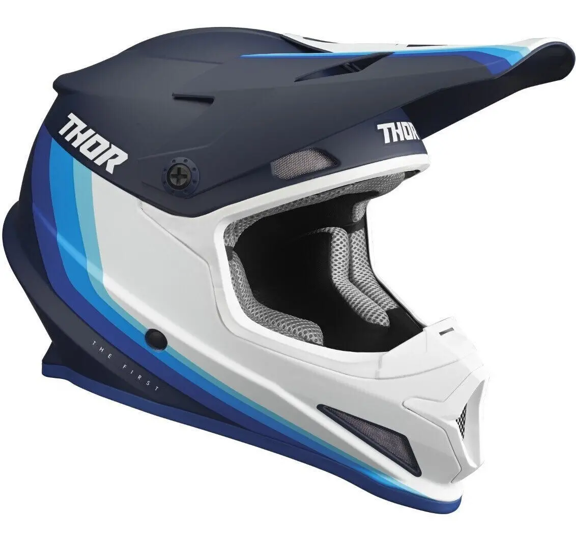 Thor 2023 Sector Mips Runner Navy/White Helmet 1