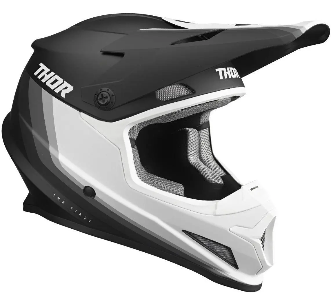 Thor 2023 Sector Mips Runner Black/White Helmet 1
