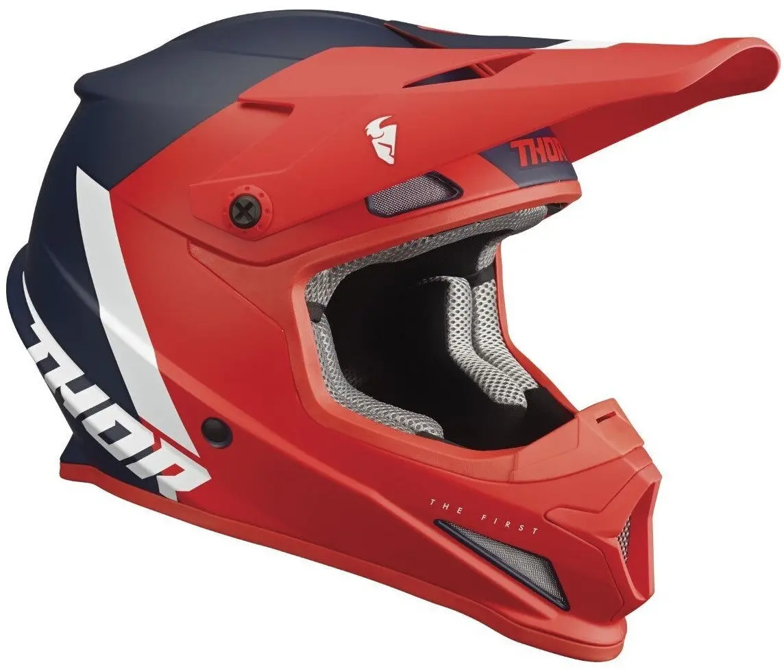 Thor 2023 Sector Chev Red/Navy Helmet 1