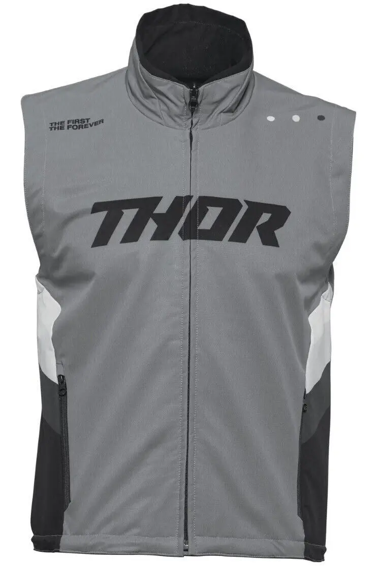 Thor 2024 Warmup Grey/Black Textile Vest 1