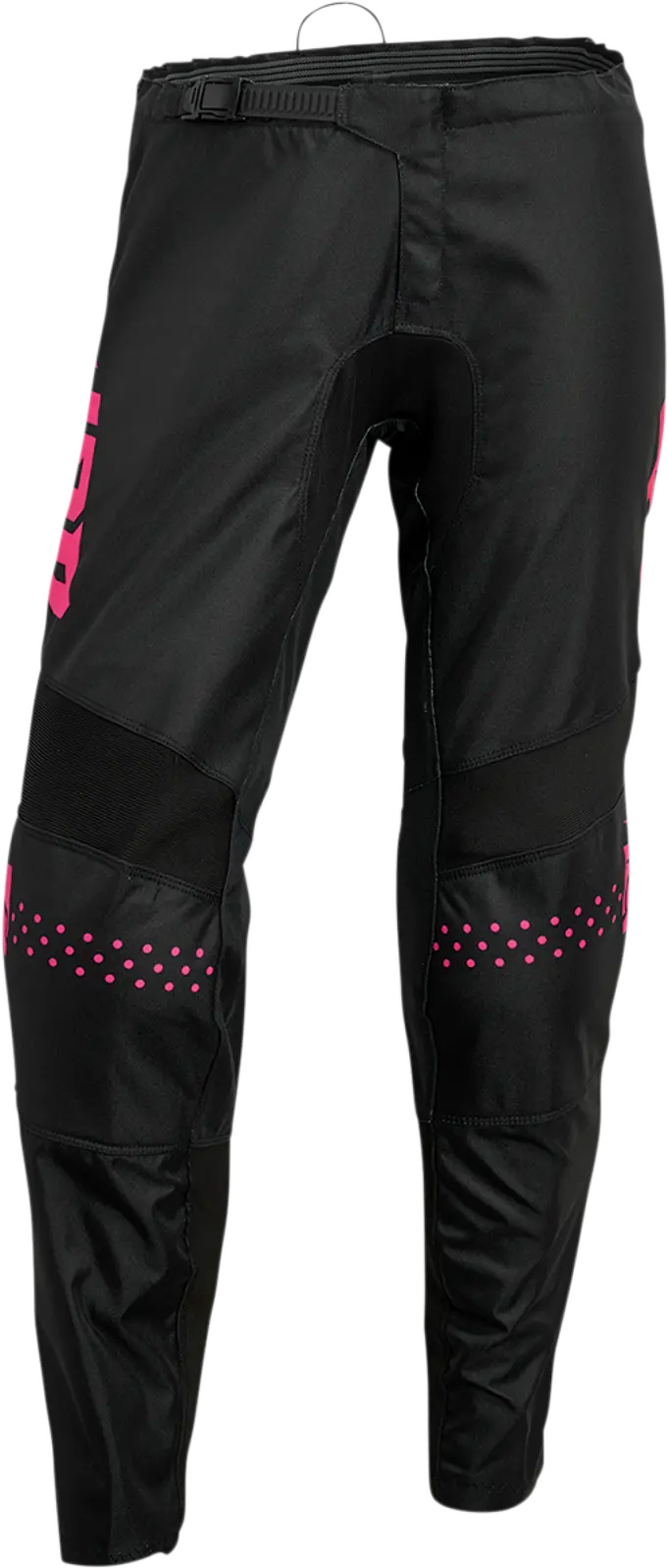 Thor 2024 Sector Minimal Black/Fluro Pink Womens Pants 1