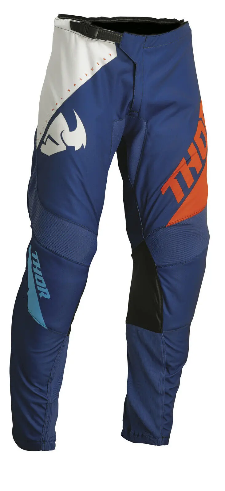 Thor 2023 Sector Edge Navy/Orange Youth Pants 1