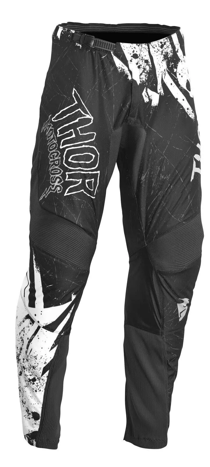 Thor 2023 Sector Gnar Black/White Youth Pants 1