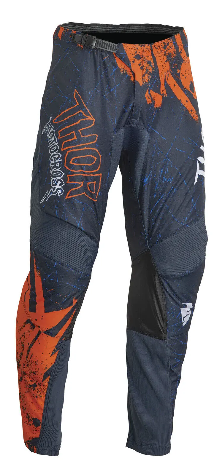 Thor 2023 Sector Gnar Midnight/Orange Youth Pants 1