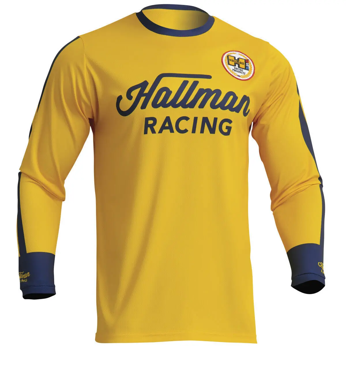 Thor 2024 Hallman Differ Roosted Lemon Jersey 1