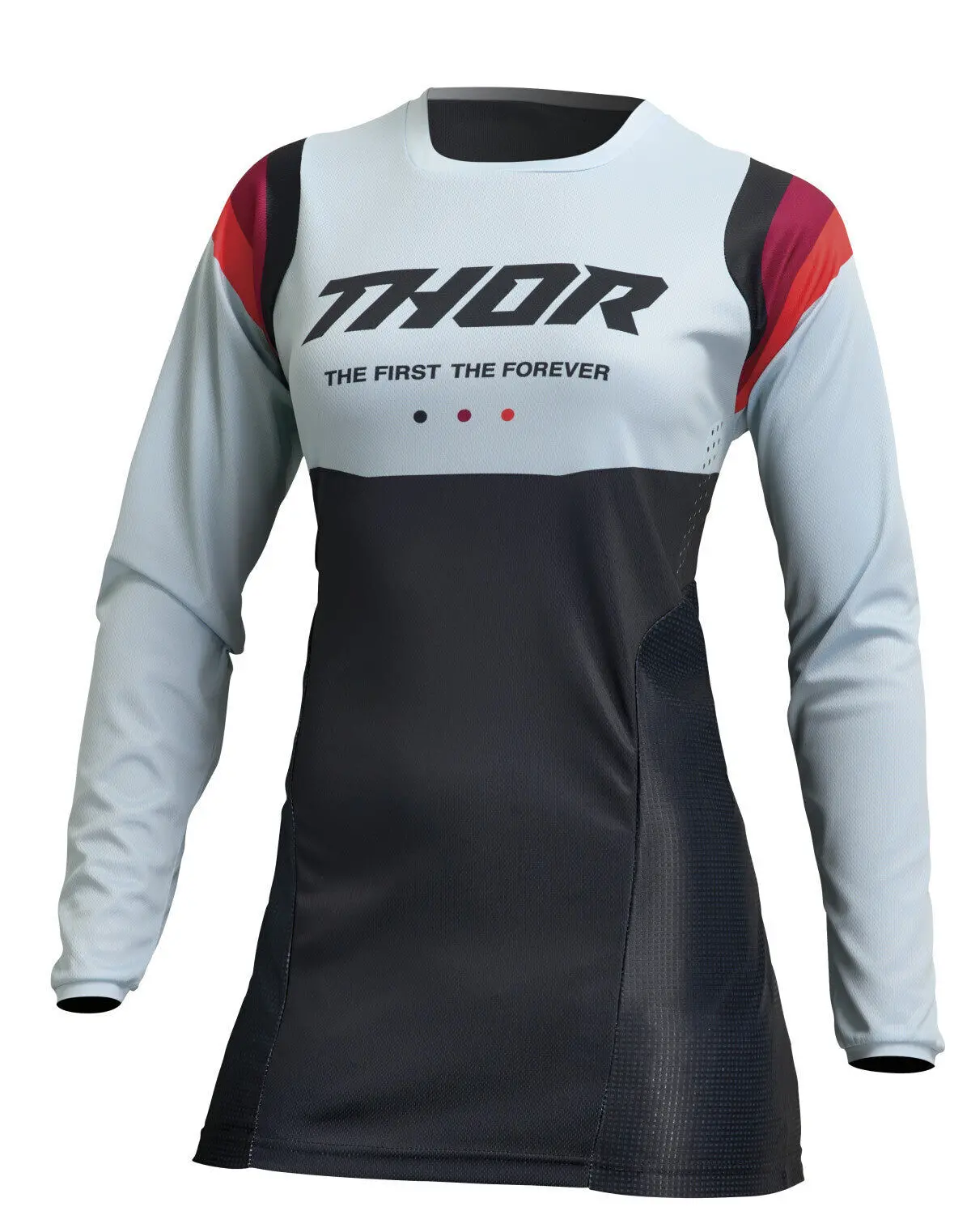 Thor 2024 Pulse Rev Black/Light Mint Womens Jersey 1