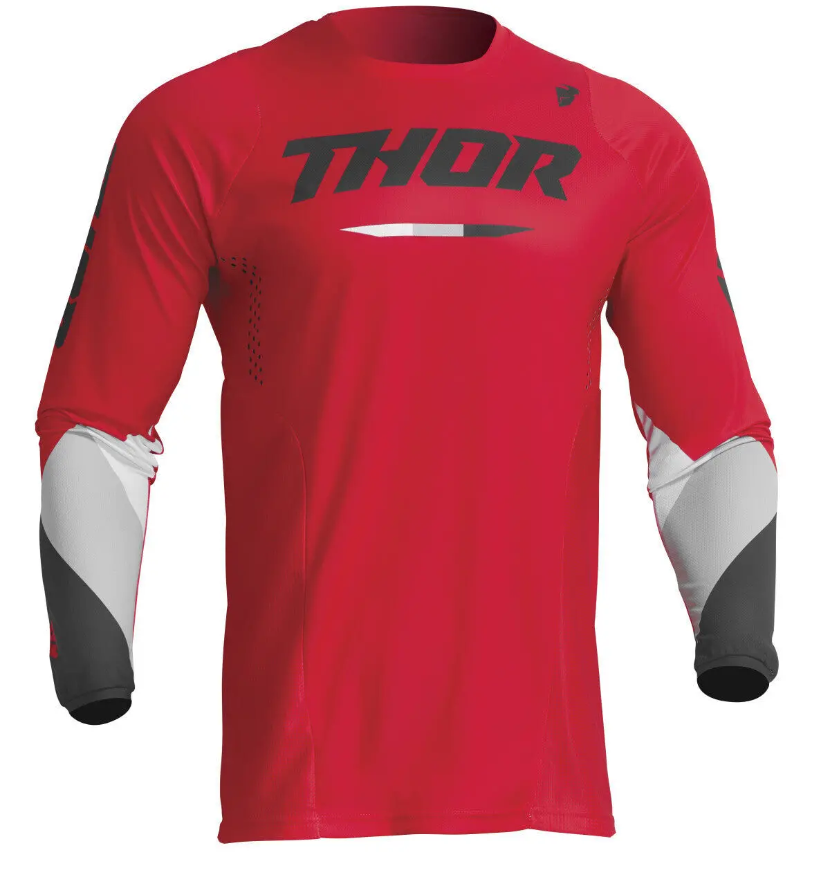 Thor 2024 Pulse Tactic Red Youth Jersey 1