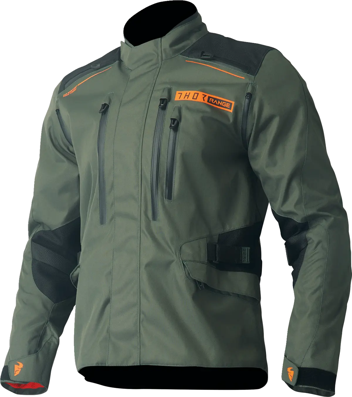 Thor 2024 Range Army/Orange Jacket 1
