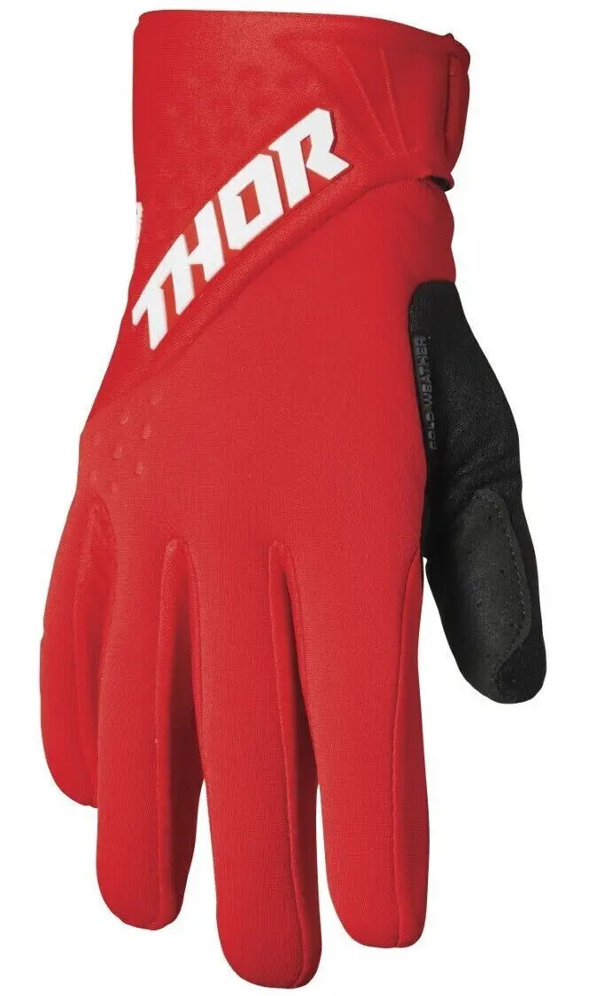 Thor 2024 Spectrum Cold Weather Red/White Gloves 1