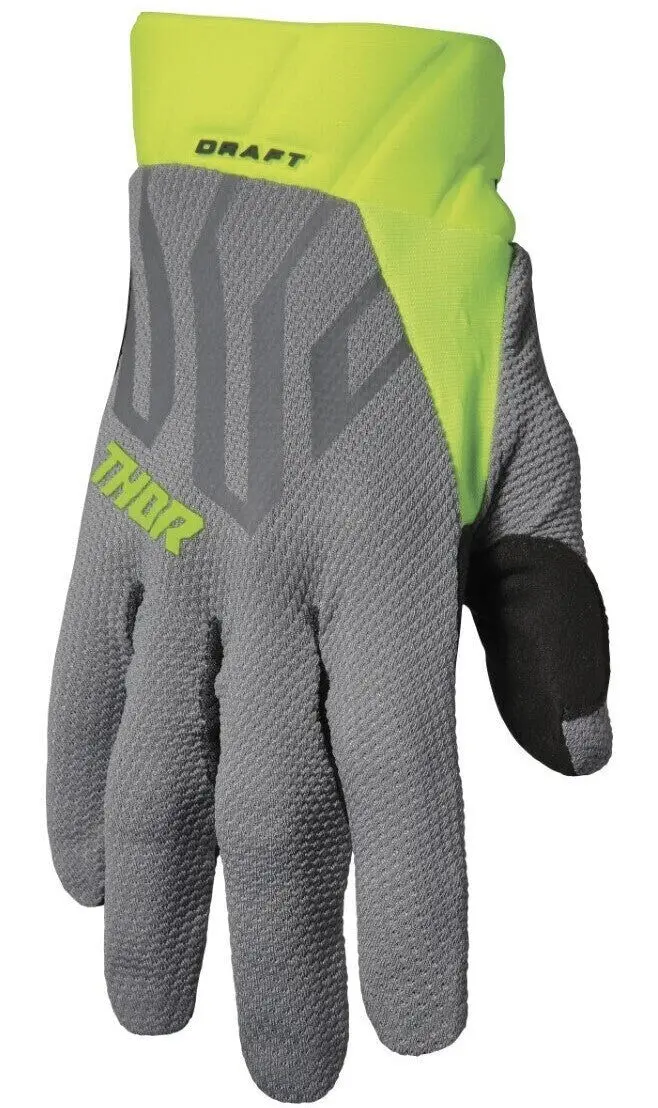 Thor 2024 Draft Grey/Acid Gloves 1