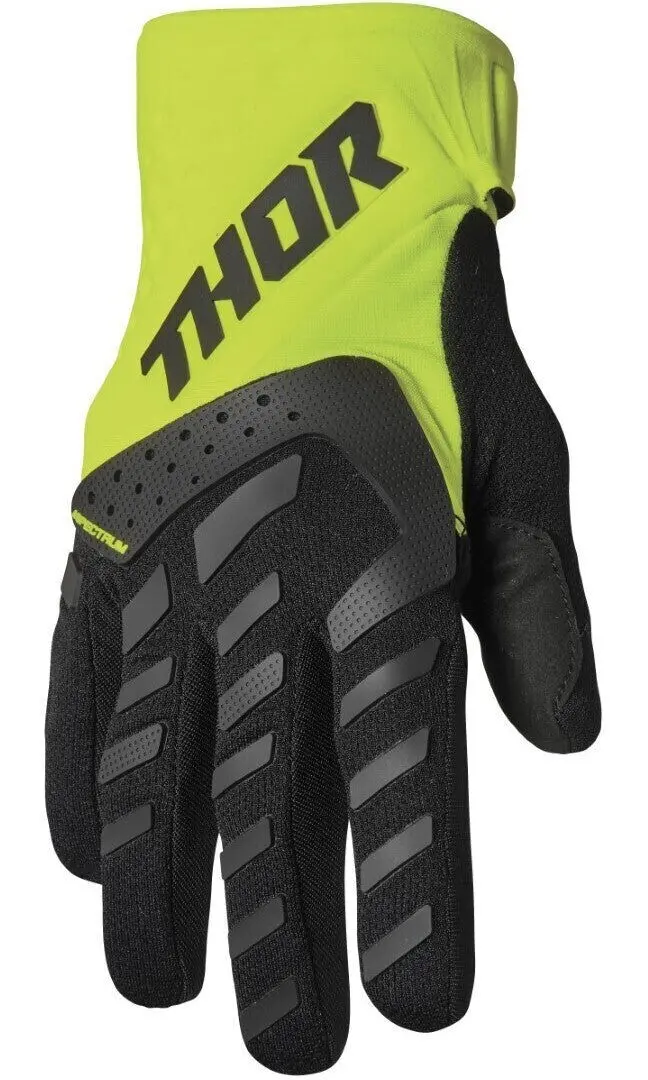 Thor 2024 Spectrum Black/Acid Gloves 1